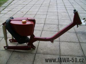 Motocykl Jawa 50 typ 05 Pionýr z roku 1963 v původním stavu - rám (kostra)