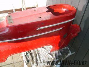 Motocykl Jawa 50 typ 05 Pionýr z roku 1963 v původním stavu - zadní blatník
