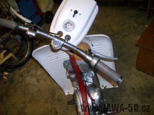 Motocykl Jawa 50 typ 05 Pionýr z roku 1963 v původním stavu