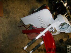 Motocykl Jawa 50 typ 05 Pionýr z roku 1963 v původním stavu