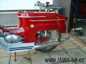 Motocykl Jawa 50 typ 05 Pionýr z roku 1963 v původním stavu