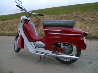 Motocykl Jawa 50 typ 05 Pionýr z roku 1963 v původním stavu