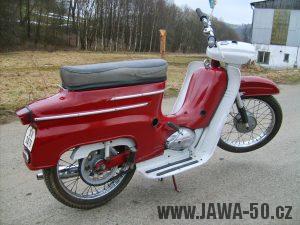 Motocykl Jawa 50 typ 05 Pionýr z roku 1963 v původním stavu