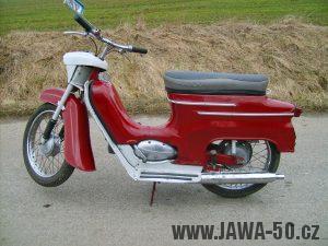 Motocykl Jawa 50 typ 05 Pionýr z roku 1963 v původním stavu