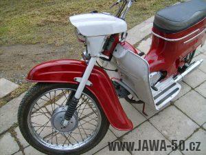 Motocykl Jawa 50 typ 05 Pionýr z roku 1963 v původním stavu