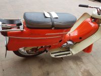 Vývozní (exportní) motocykl Jawa 50 typ 20 Pionýr se sníženým výkonem pro NDR z roku 1969