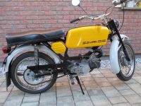 Vývozní (přiškrcený) motocykl Jawa 50 typ 223.200 Mustang pro Maďarsko z roku 1982