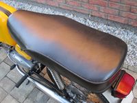 Vývozní (přiškrcený) motocykl Jawa 50 typ 223.200 Mustang pro Maďarsko z roku 1982 - sedadlo