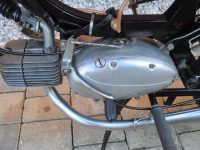 Vývozní (přiškrcený) motocykl Jawa 50 typ 223.200 Mustang pro Maďarsko z roku 1982 - motor z levé strany