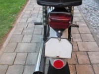 Vývozní (přiškrcený) motocykl Jawa 50 typ 223.200 Mustang pro Maďarsko z roku 1982 - čistá registrační značka (SPZ)