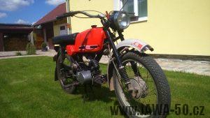 Motocykl Jawa 50 typ 223 Mustang z roku 1977