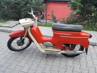 Motocykl Jawa 50 typ 20 Pionýr z roku 1969 v původním stavu