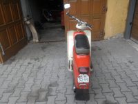 Motocykl Jawa 50 typ 20 Pionýr z roku 1969 v původním stavu
