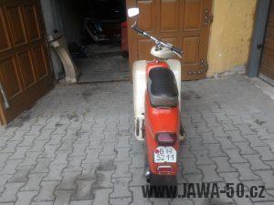 Motocykl Jawa 50 typ 20 Pionýr z roku 1969 v původním stavu