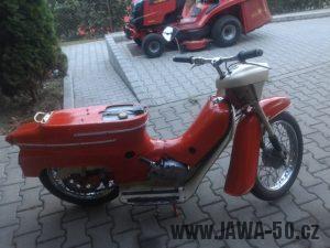 Motocykl Jawa 50 typ 20 Pionýr z roku 1969 v původním stavu