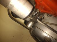 Motocykl Jawa 50 typ 20 Pionýr z roku 1969 v původním stavu - radící páka