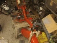 Motocykl Jawa 50 typ 20 Pionýr z roku 1969 v původním stavu - rám (kostra)