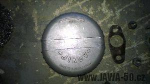 Karburátor Jikov 2912 - novější verze - víčko čističe vzduchu