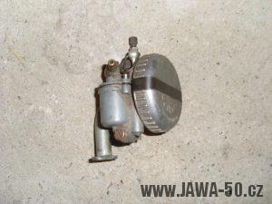Jawa 550 - starší verze karburátoru Jikov 2912P