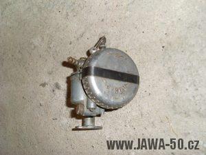 Jawa 550 - starší verze karburátoru Jikov 2912P