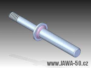 3D model čepu řadící páky motoru Jawa 05 (1962 - 1966)