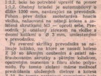 Svět Motorů 9/1958 (strana 283) - Rýchlomer na Pioniera