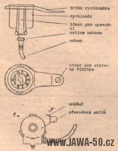 Svět Motorů 5/1960 (strana 156) - Montáž rychloměru na moped Stadion