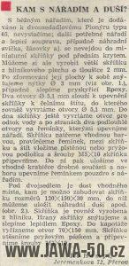 Svět Motorů 13/1964 (strana 27) - Kam s nářadím a duší?