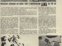 Svět Motorů 6/1967 Považskí strojári do roku 1967 s motocyklom Jawa 50 typ 20