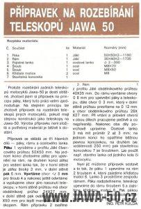 Udělej si sám 60/1986 (strana 45-46) - Přípravek na rozebírání teleskopů Jawa 50