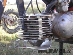 Závodní motocykl Jawa 50 s pětistupňovou převodovkou Jawa 90