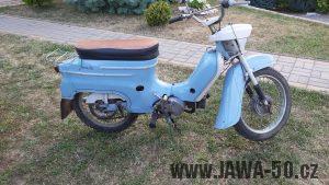 Jawa 21 Sport z roku 1967 v původním stavu