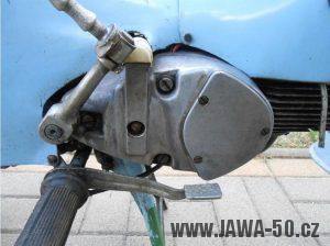 Jawa 21 Sport z roku 1967 v původním stavu - motor