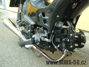 Motoscoot Jawa 555 New Pionýr - tuning na 125 ccm