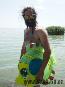 Babetton tour 2016 - s Babettou a Jawou 21 Pionýr na Balaton