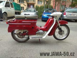 Vývozní (exportní) motocykl Jawa 05 Standard z roku 1965 pro východní Německo