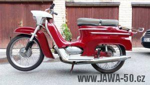 Vývozní (exportní) motocykl Jawa 05 Standard z roku 1965 pro východní Německo