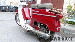 Vývozní (exportní) motocykl Jawa 05 Standard z roku 1965 pro východní Německo