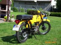 Vývozní motocykl Jawa 50 typ 23 Golden Sport z roku 1972