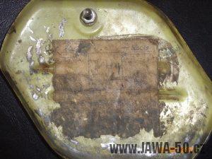 Vývozní motocykl Jawa 50 typ 23 Golden Sport z roku 1972