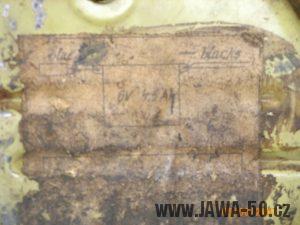 Vývozní motocykl Jawa 50 typ 23 Golden Sport z roku 1972