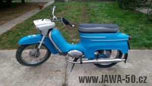 Motocykl Jawa 50 typ 21 Sport z roku 1974