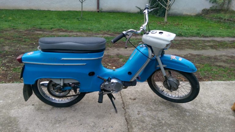 Motocykl Jawa 50 typ 21 Sport z roku 1974