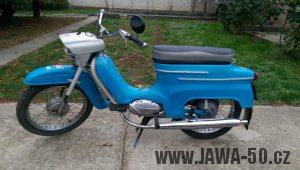 Motocykl Jawa 50 typ 21 Sport z roku 1974