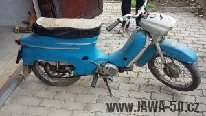 Motocykl Jawa 50 typ 21 Sport z roku 1974