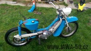 Motocykl Jawa 50 typ 21 Sport z roku 1974