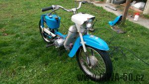 Motocykl Jawa 50 typ 21 Sport z roku 1974