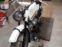 Vývozní motocykl Jawa 23A Mustang z roku 1973 v originálním stavu