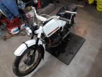 Vývozní motocykl Jawa 23A Mustang z roku 1973 v originálním stavu