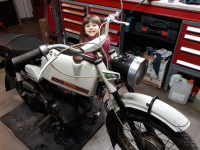 Vývozní motocykl Jawa 23A Mustang z roku 1973 v originálním stavu